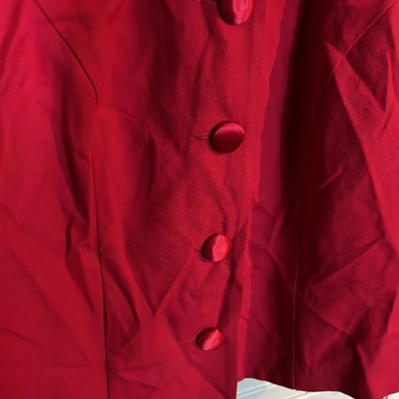 Vintage mod style red blazer - Picture 5 of 8